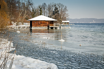 Image showing winter lake