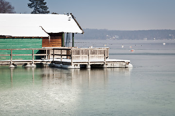 Image showing winter lake