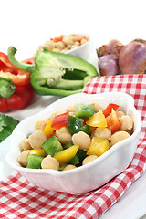 Image showing chickpea salad