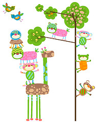 Image showing cute animals design