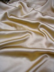 Image showing Golden silk