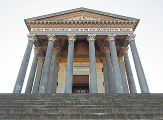 Image showing Gran Madre church, Turin