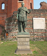 Image showing Julius Caesar statue