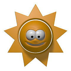 Image showing grin sun