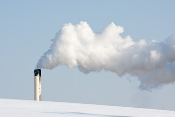 Image showing Industrial smoke