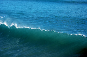 Image showing An blue wave