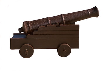 Image showing isolated cannon