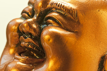 Image showing Buddha laughs