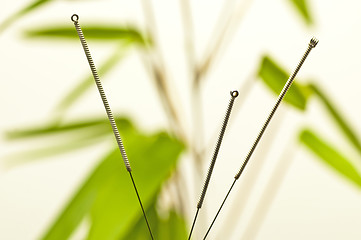 Image showing acupuncture needle