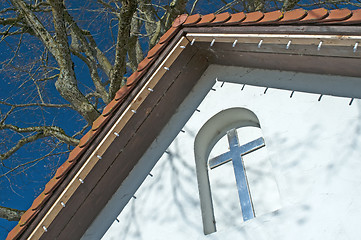 Image showing church with cross