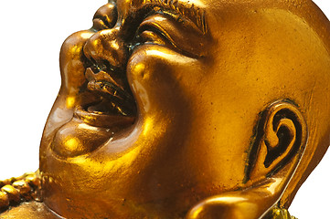 Image showing Buddha laughs