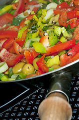 Image showing fried vegetables