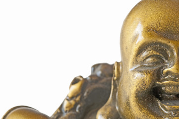 Image showing Buddha laughs