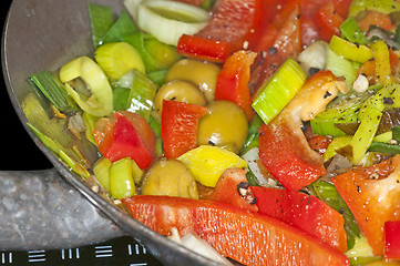 Image showing fried vegetables