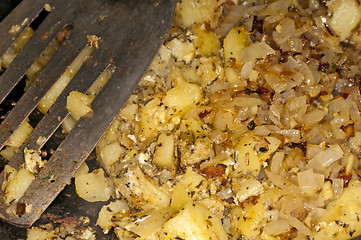 Image showing  potatoes,baked