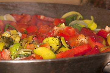 Image showing fried vegetables