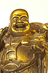 Image showing Buddha laughs