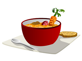 Image showing Soup graphic