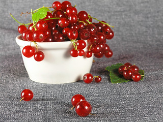 Image showing summer fruits: Redcurrant