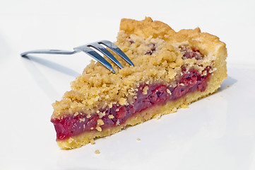 Image showing cherry cake