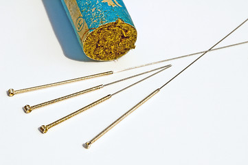 Image showing acupuncture needle