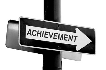 Image showing Achievement Street Sign