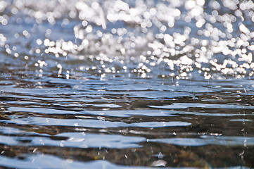 Image showing water closeup fountain