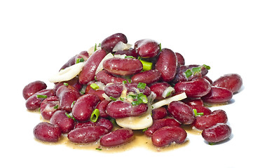 Image showing salad of kidney beans