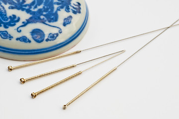 Image showing acupuncture needle