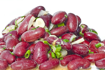 Image showing salad of kidney beans