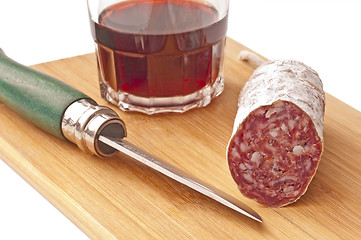 Image showing salami long keyword