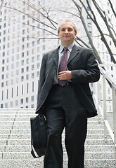 Image showing Businessman in the city