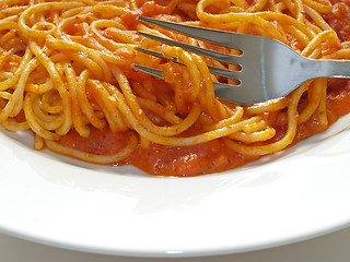 Image showing Spaghetti