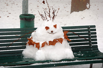 Image showing snowman