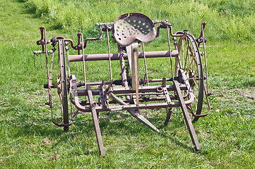 Image showing historic agricaltural implement