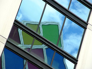 Image showing Colorful reflections