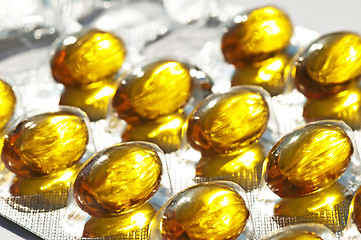 Image showing oil pills