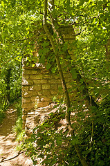 Image showing ruins of a castle