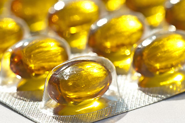 Image showing oil pills