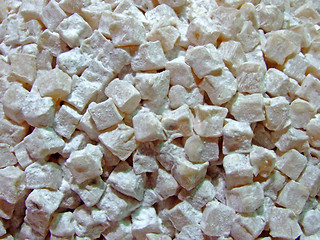 Image showing Turkish delights white