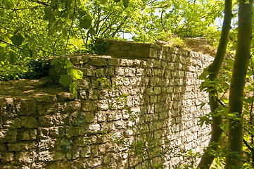 Image showing ruins of a castle