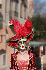 Image showing Venetian mask