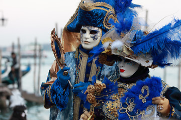 Image showing Venetian masks
