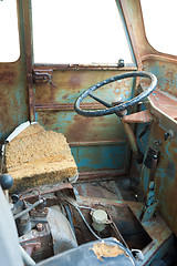 Image showing Scrap vehicle interior