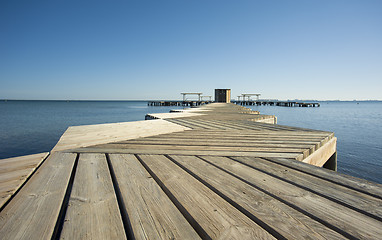 Image showing Pier low angle