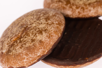 Image showing Ginger biscuits