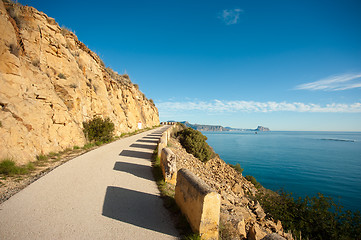 Image showing Mountain  road