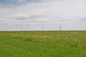 Image showing wind wheel