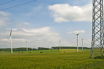 Image showing Windräder