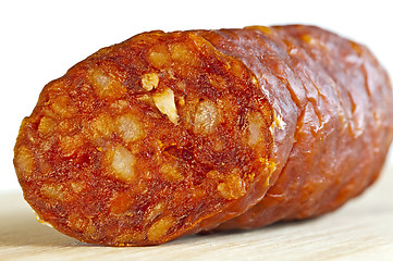 Image showing sausage Kolbasz of Hungary